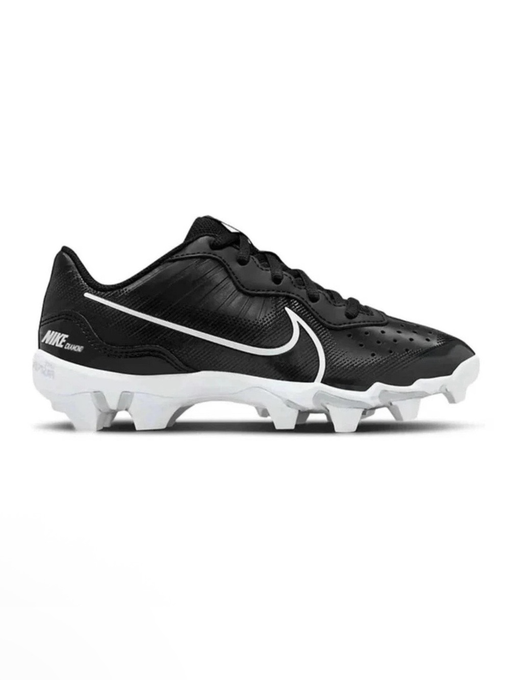 Nike Men Black and White Athletic Cleats
